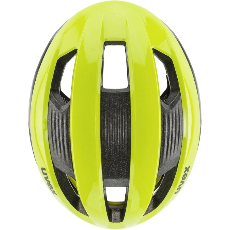 Kask rowerowy Uvex Rise cc żółto-czarny