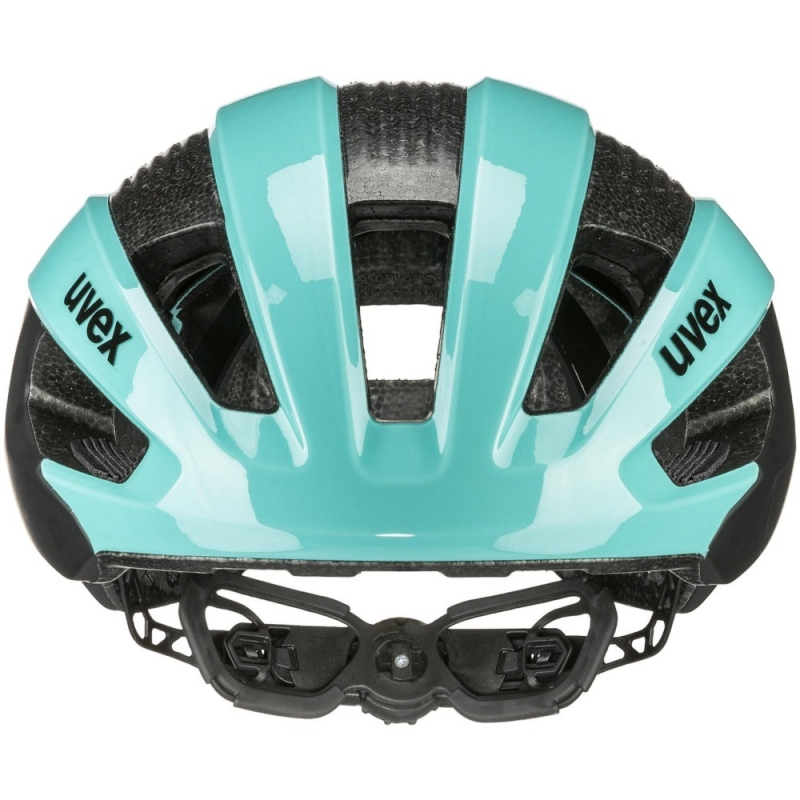 Kask rowerowy Uvex Rise cc turkusowo-czarny