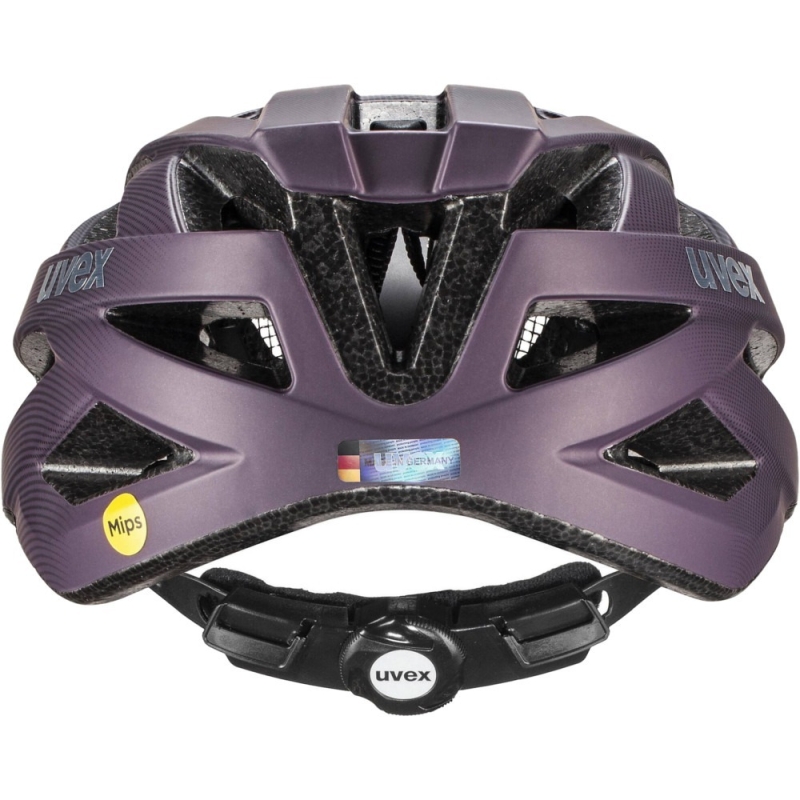 Kask rowerowy Uvex I-vo CC MIPS czarno-fioletowy