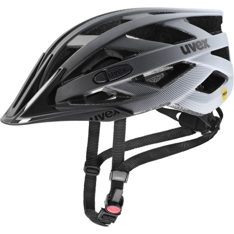 Kask rowerowy Uvex I-vo CC MIPS czarno-biały