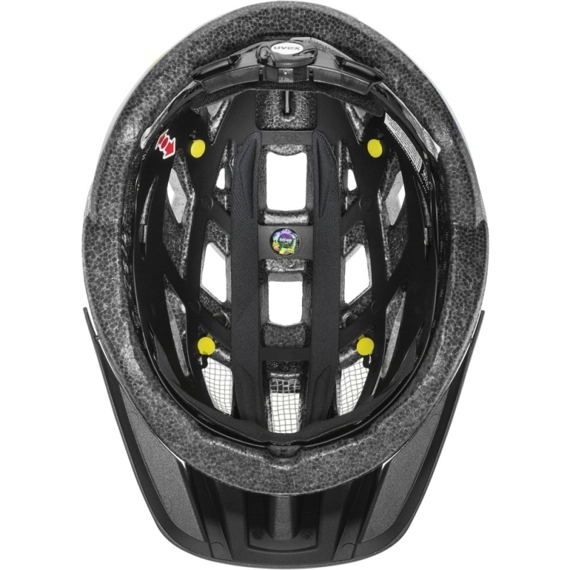 Kask rowerowy Uvex I-vo CC MIPS czarno-biały