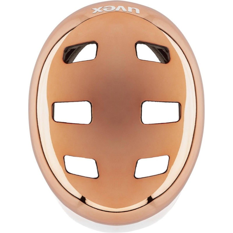 Kask rowerowy orzech Uvex HLMT 5 Bike Pro rose chrome