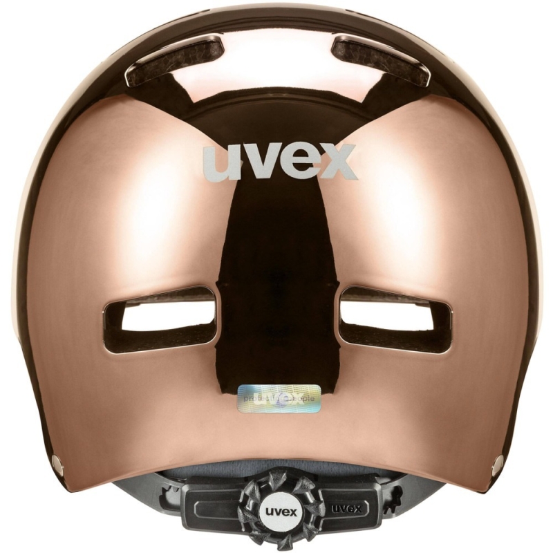 Kask rowerowy orzech Uvex HLMT 5 Bike Pro rose chrome