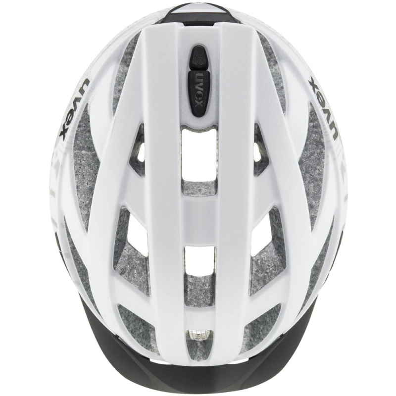 Kask rowerowy Uvex City I-vo biało-czarny