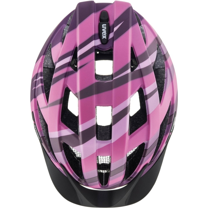 Kask rowerowy Uvex Air Wing CC fioletowo-różowy