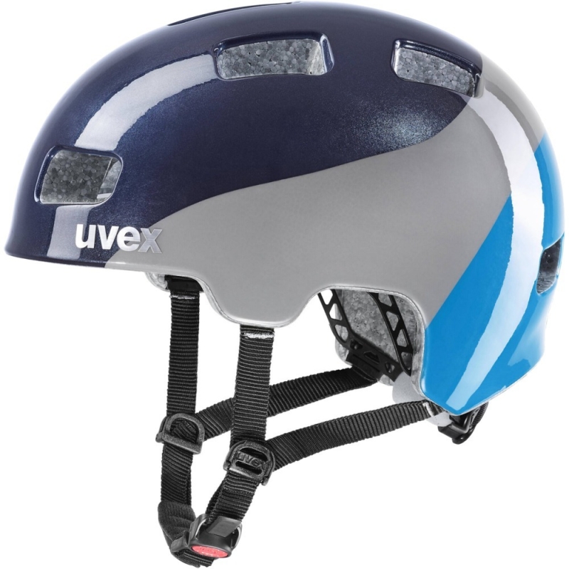 Kask rowerowy Uvex HLMT 4 niebiesko-szary