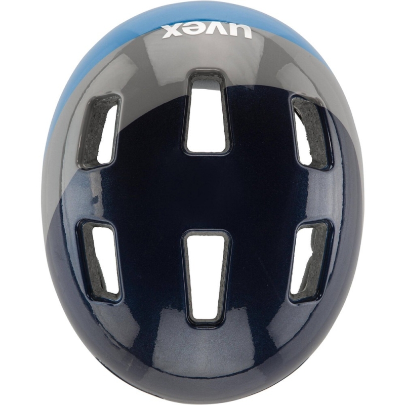 Kask rowerowy Uvex HLMT 4 niebiesko-szary