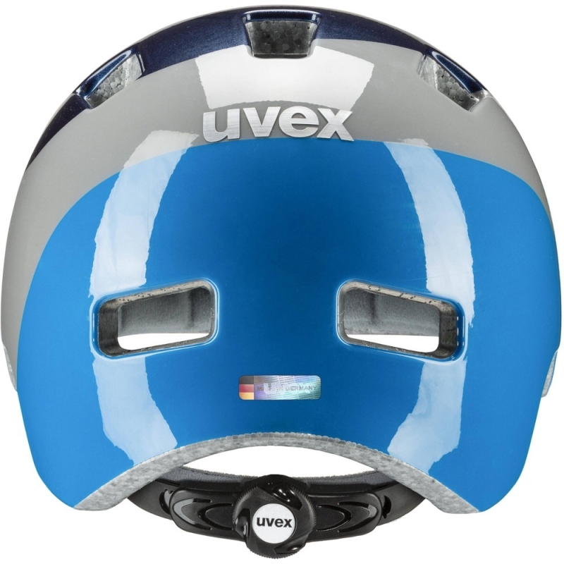 Kask rowerowy Uvex HLMT 4 niebiesko-szary