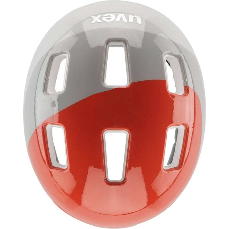 Kask rowerowy Uvex HLMT 4 pomarańczowo-szary