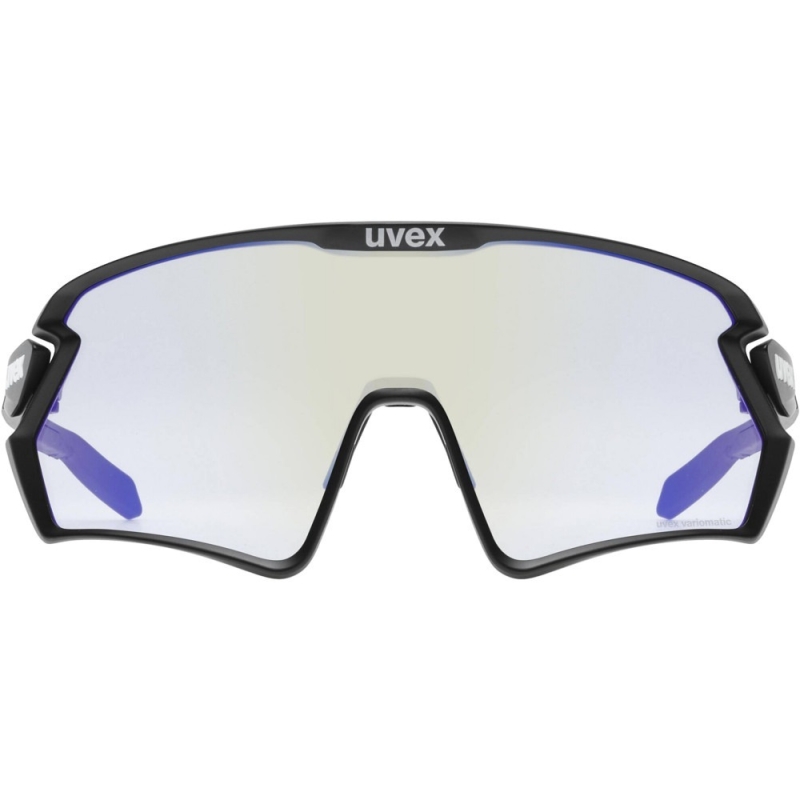 Okulary Uvex sportstyle 231 2.0 V czarno-niebieskie