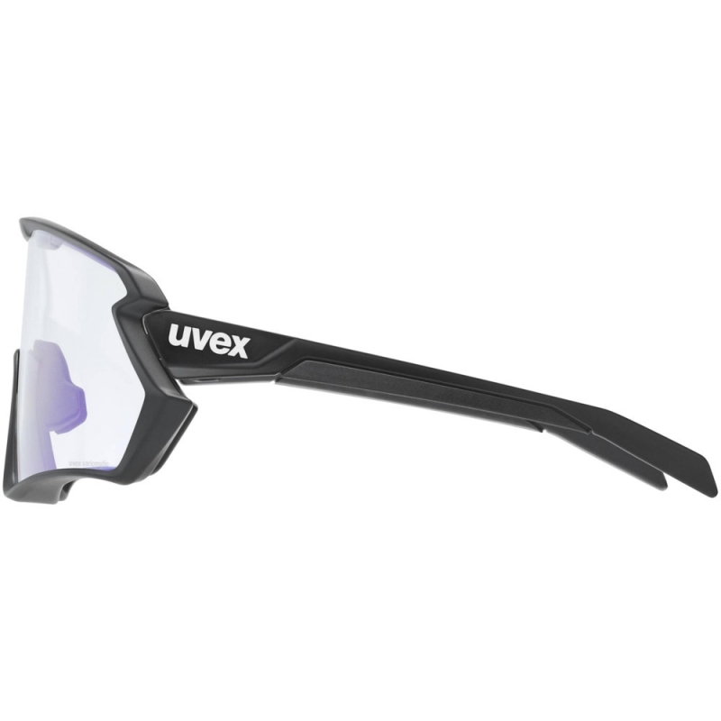 Okulary Uvex sportstyle 231 2.0 V czarno-niebieskie