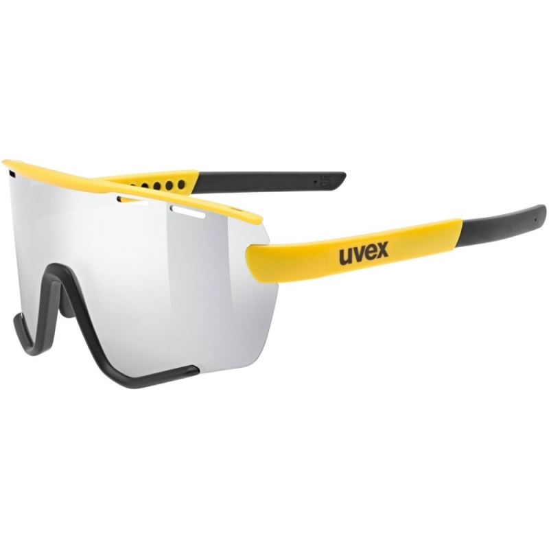 Okulary rowerowe Uvex Sportstyle 236 Set żółto-czarne