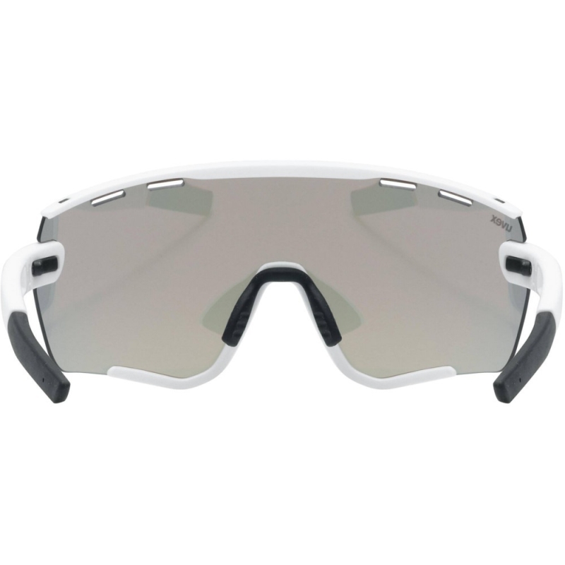 Okulary rowerowe Uvex Sportstyle 236 S Set biało-czerwone