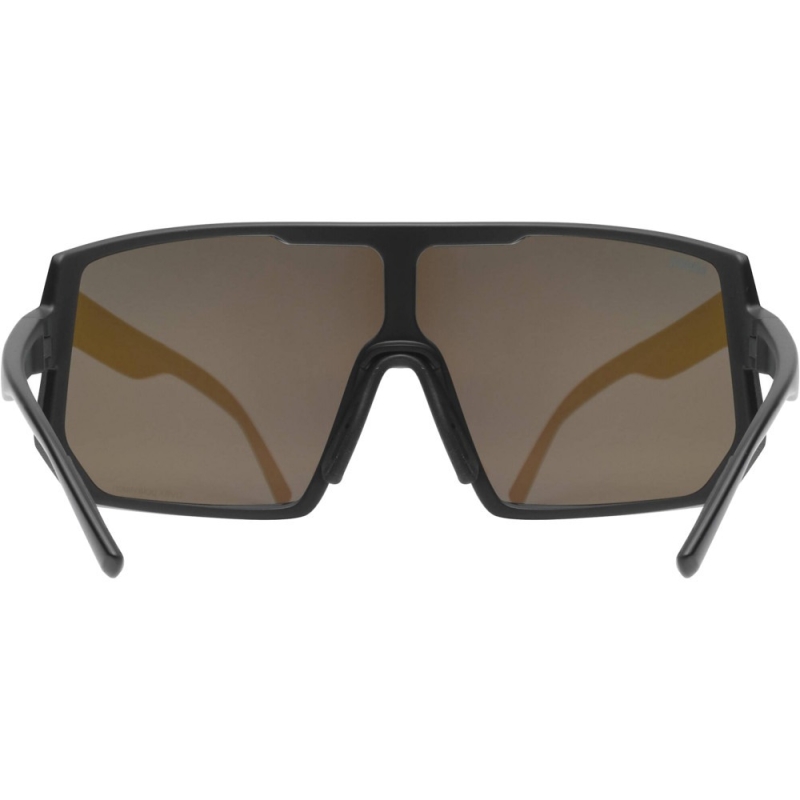 Okulary Uvex sportstyle 235 P czarno-niebieskie