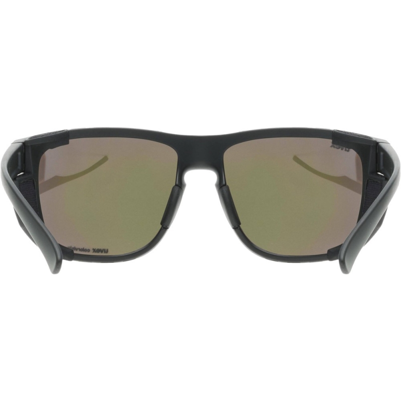 Okulary Uvex sportstyle 312 CV czarno-zielone