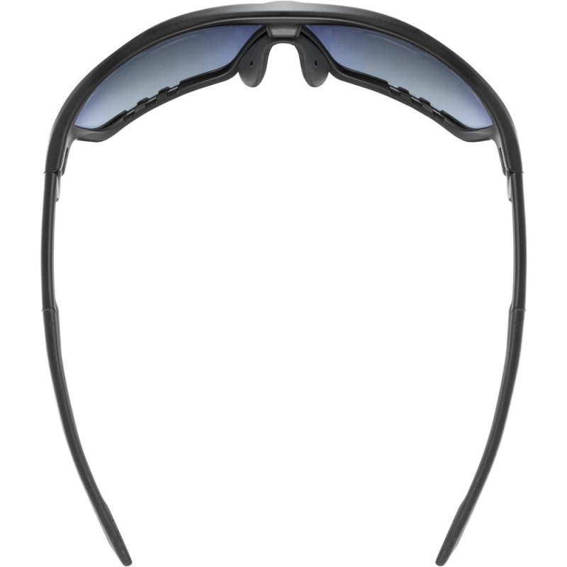 Okulary Uvex sportstyle 706 czarno-niebieskie