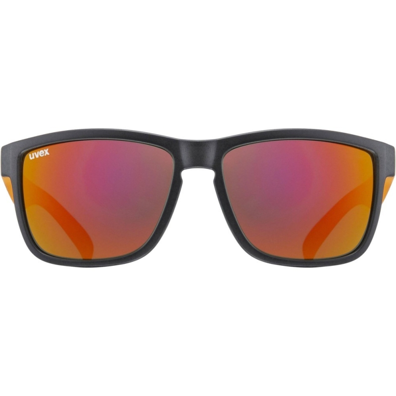Okulary Uvex LGL 39 szaro-pomarańczowe