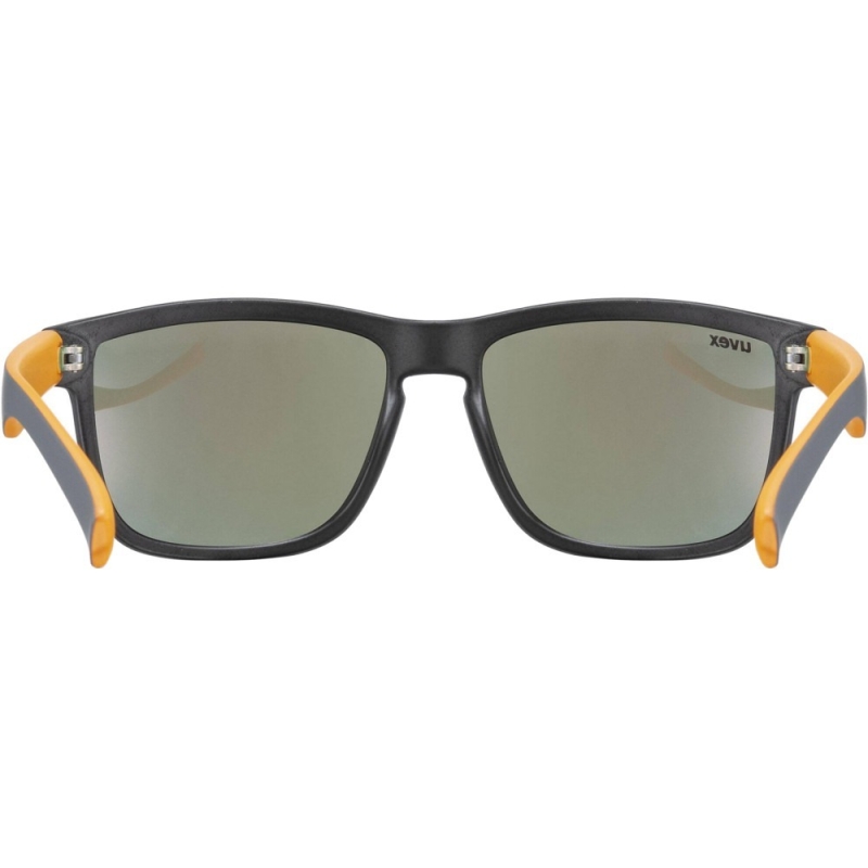 Okulary Uvex LGL 39 szaro-pomarańczowe