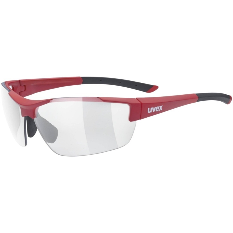 Okulary rowerowe Uvex Sportstyle 612 VL czerwone