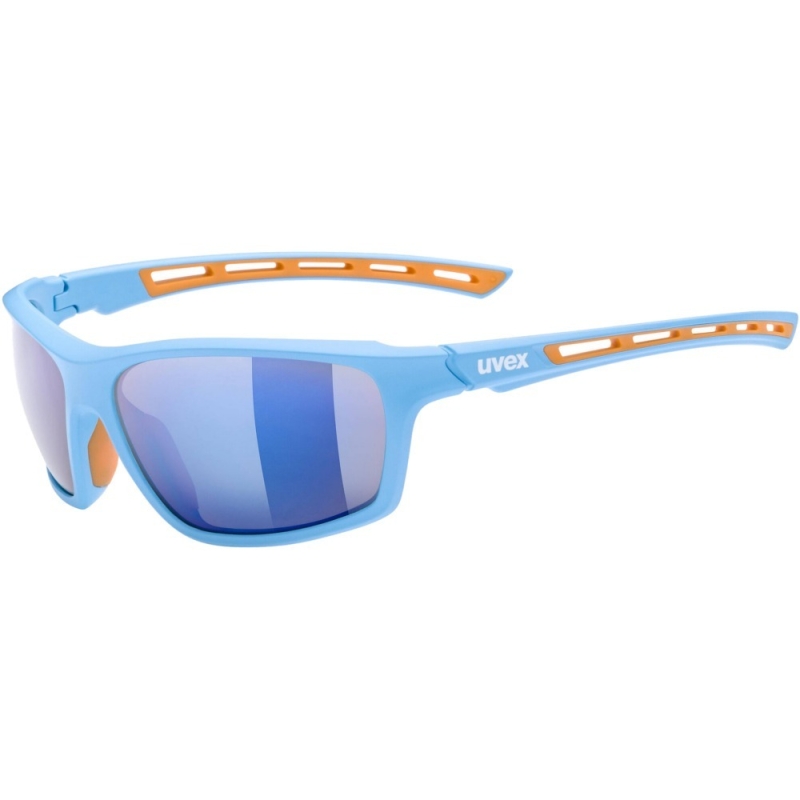 Okulary rowerowe Uvex Sportstyle 229 niebieskie