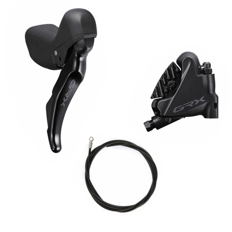 Klamkomanetka Shimano GRX ST-RX400-P + zacisk