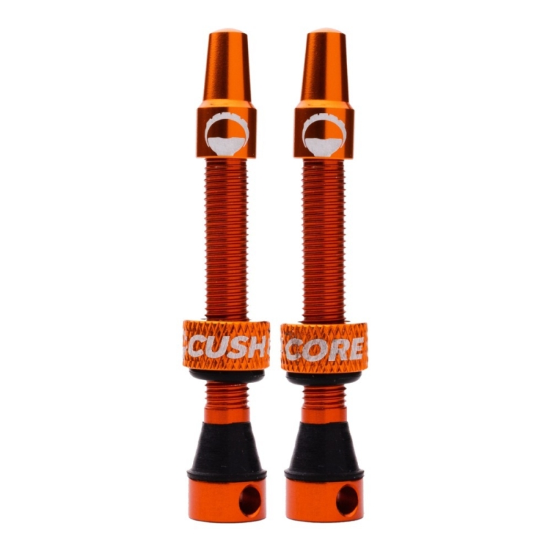 Zestaw wentyli CushCore Tubeless pomarańczowy