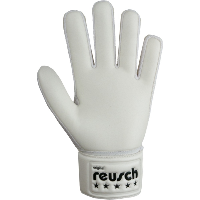 Rękawice bramkarskie Reusch Legacy Arrow Solid Junior białe