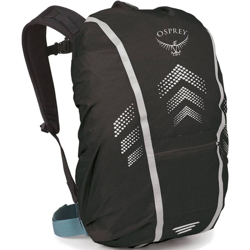 Pokrowiec na plecak Osprey Hi-Vis Commuter Raincover S czarny