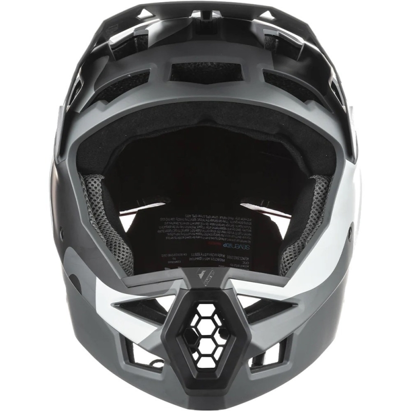 Kask rowerowy Fullface 7iDP Project 23 ABS szary