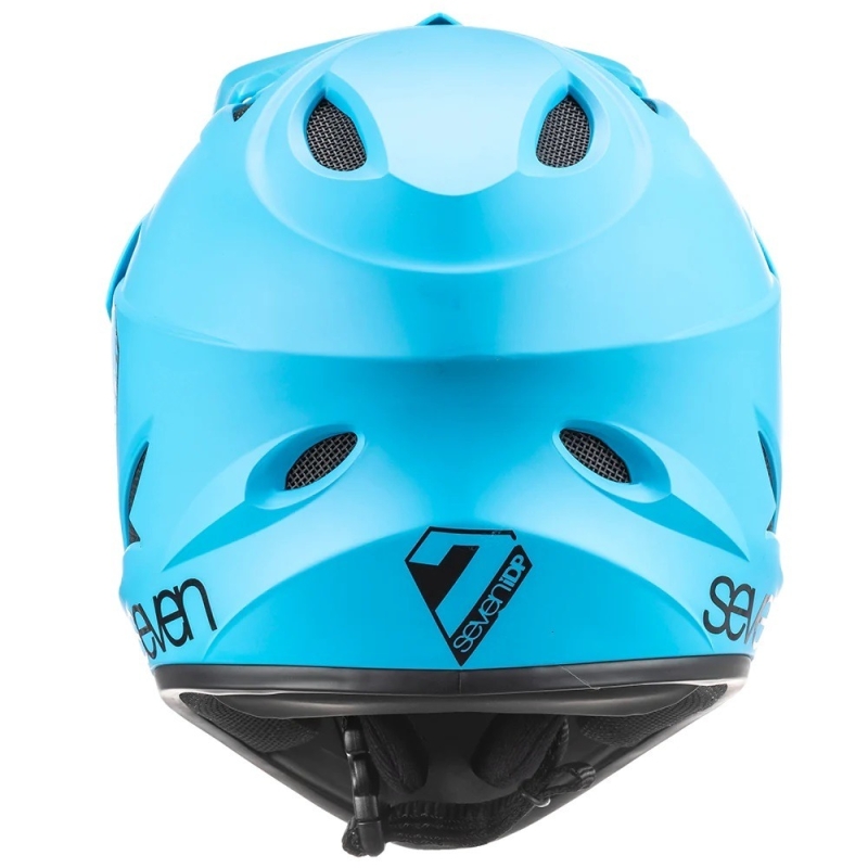 Kask rowerowy Fullface 7iDP M1 błękitny