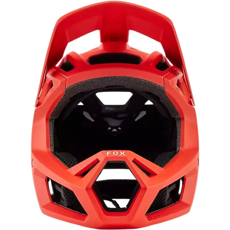 Kask rowerowy Fullface Fox Proframe Nace MIPS pomarańczowy