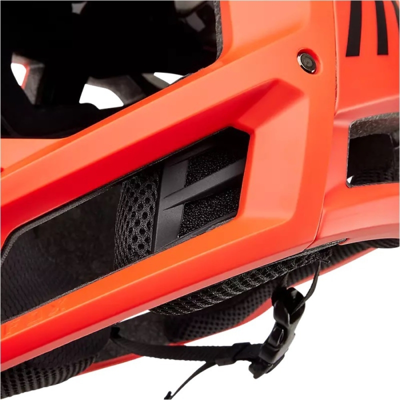 Kask rowerowy Fullface Fox Proframe Nace MIPS pomarańczowy