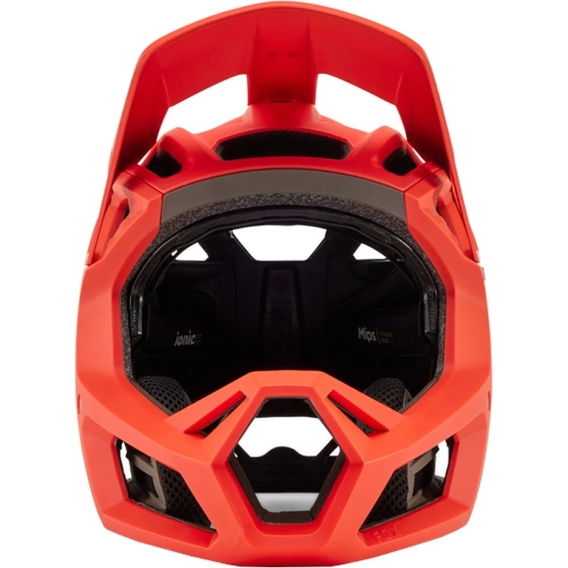 Kask rowerowy Fullface Fox Proframe RS Nuf MIPS pomarańczowy