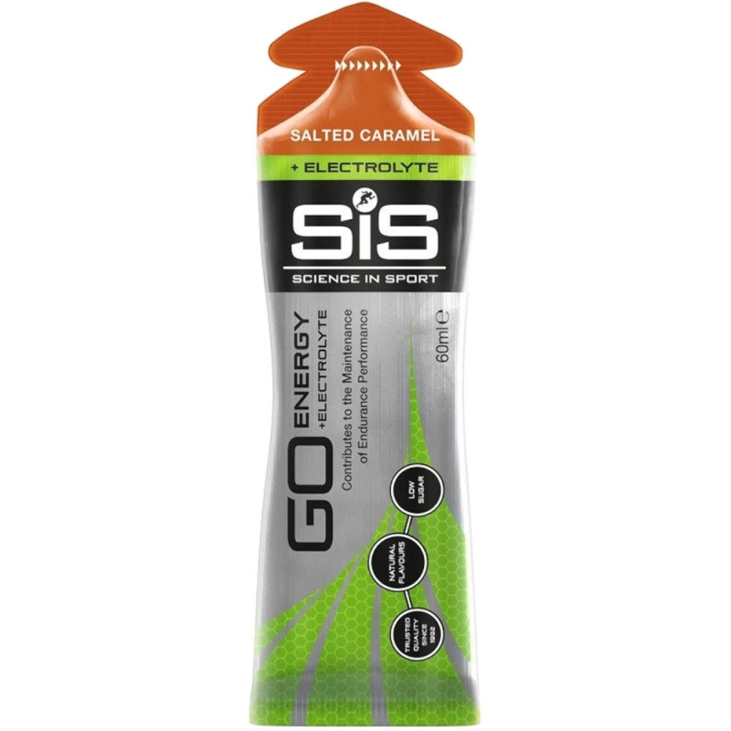 Żel izotoniczny S.I.S. Science In Sport Go Energy + Electrolyte Słony karmel (60 ml)