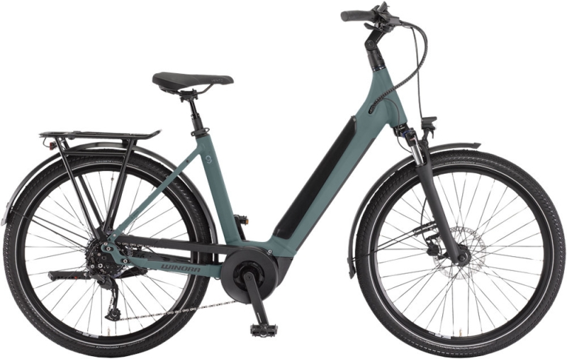 Rower elektryczny Winora Sinus 9 Monotube 2023 dark slate grey