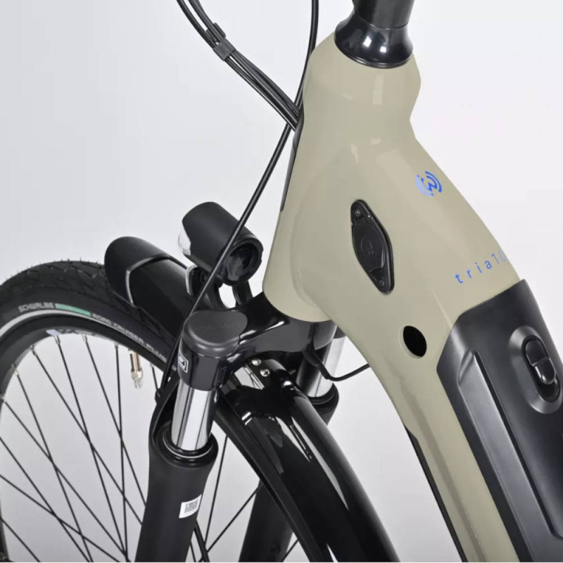 Rower elektryczny Winora Tria 10 Monotube grey