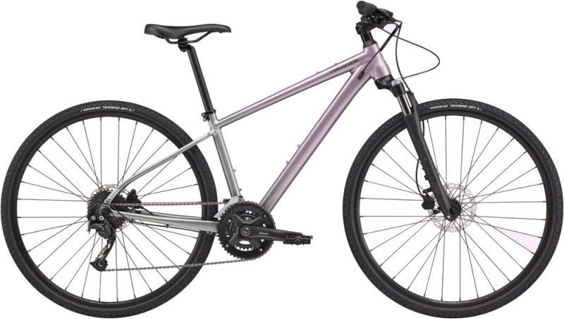 Rower crossowy damski Cannondale Quick CX 2 lavender