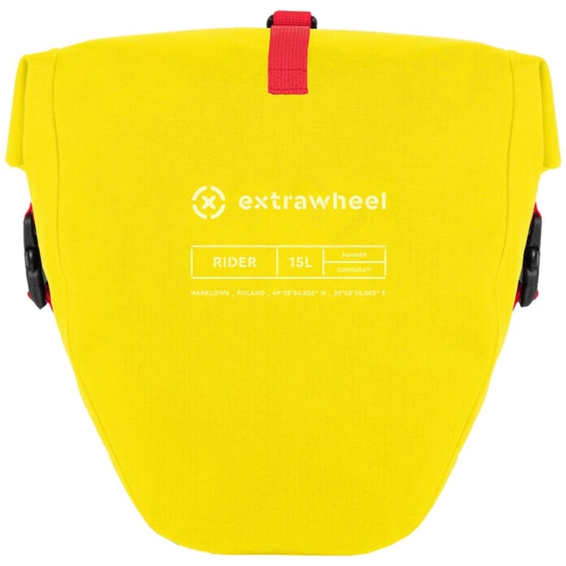 Sakwy Extrawheel Rider Premium żółte