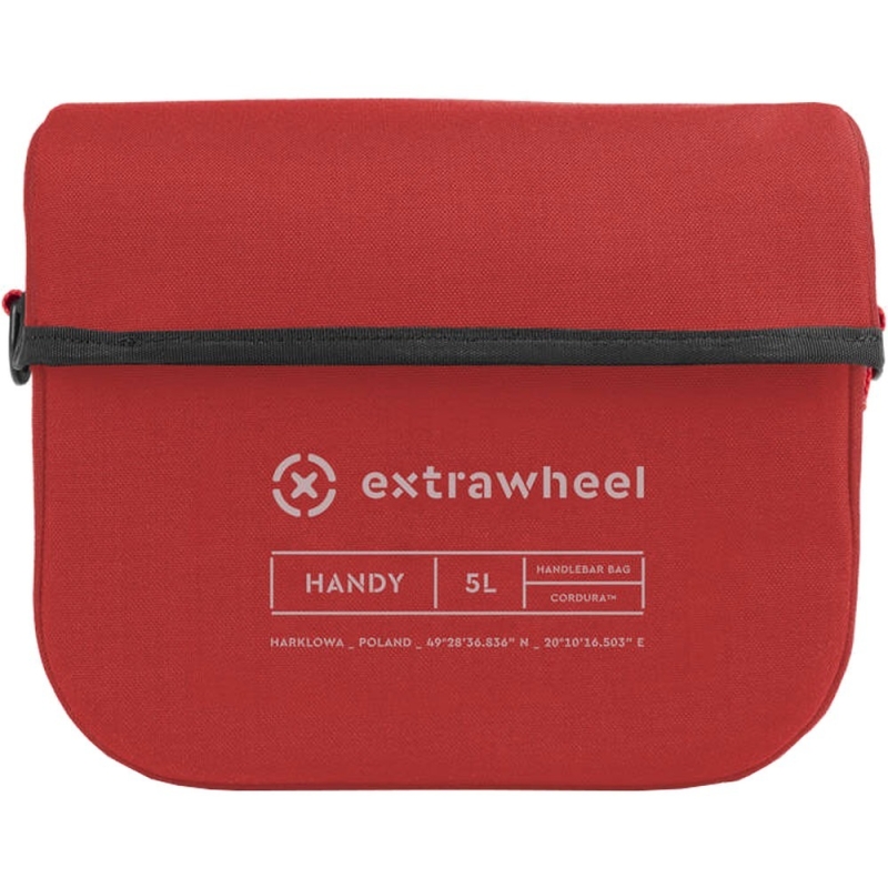 Torba na kierownicę Extrawheel Handy Premium czerwona