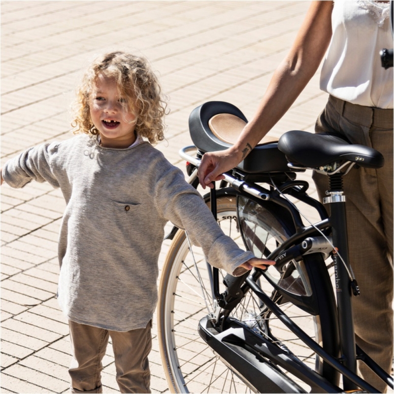 Siedzenie na bagażnik Urban Iki Junior brązowe
