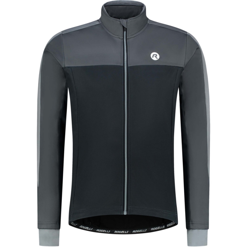 Kurtka rowerowa Rogelli Freeze szaro-granatowa