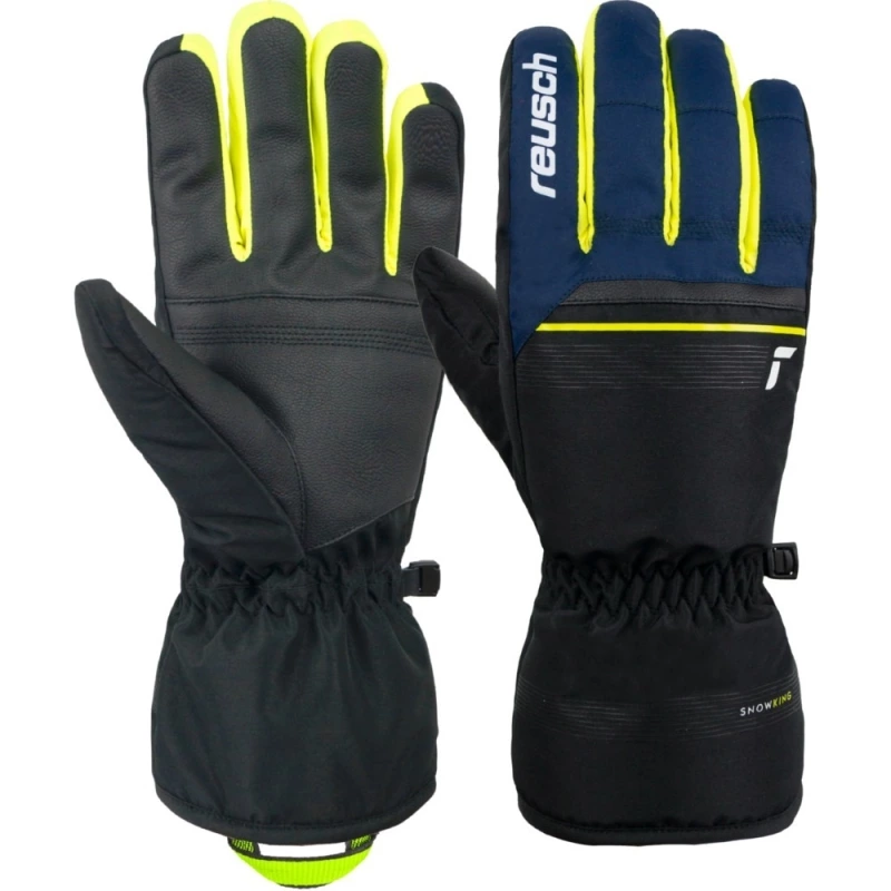 Rękawice narciarskie Reusch Snow King czarno-granatowe