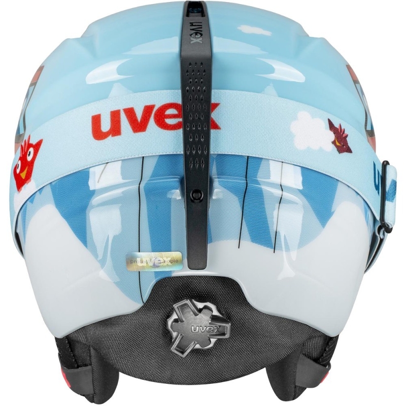 Kask narciarski Uvex Viti Set błękitny