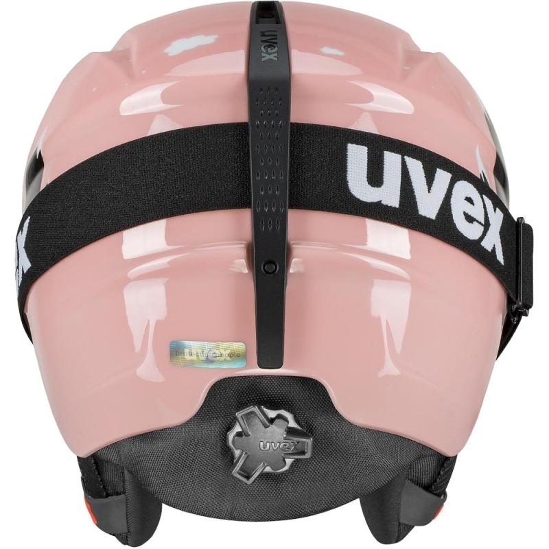 Kask narciarski Uvex Viti Set różowy