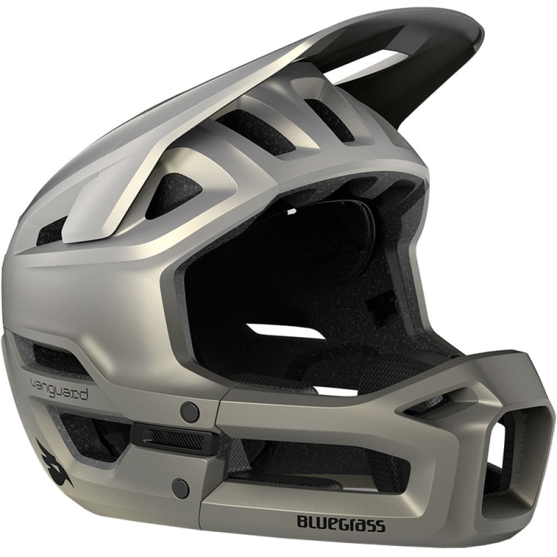 Kask rowerowy Fullface Bluegrass Vanguard szary