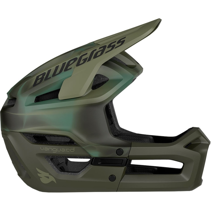 Kask rowerowy Fullface Bluegrass Vanguard Core MIPS zielony