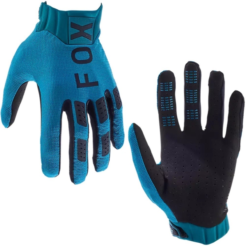 Rękawiczki Fox Flexair niebieskie 2024