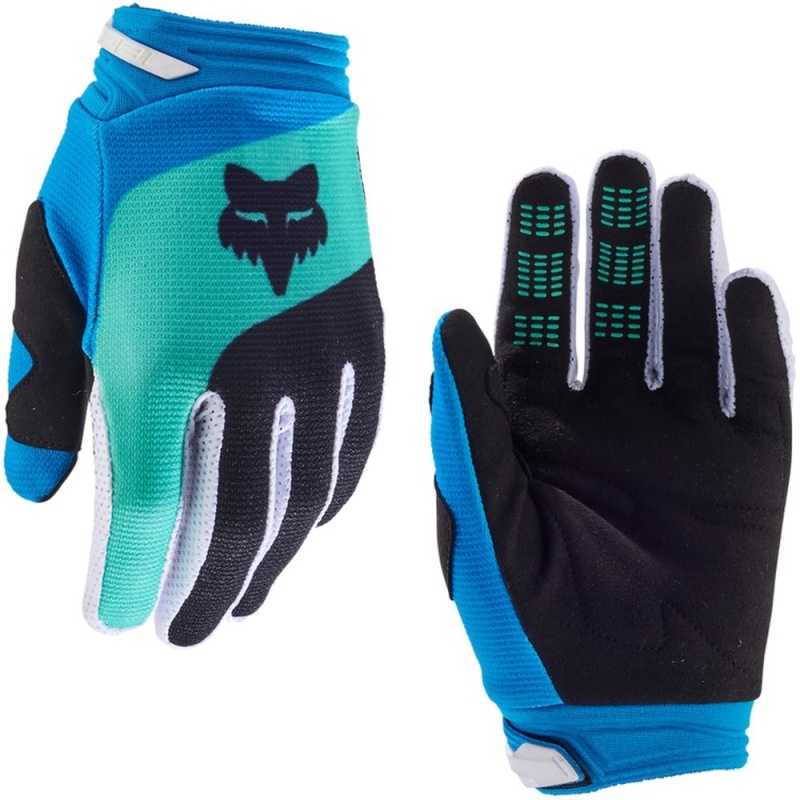 Rękawiczki młodzieżowe Fox Junior 180 Ballast czarno-niebieskie