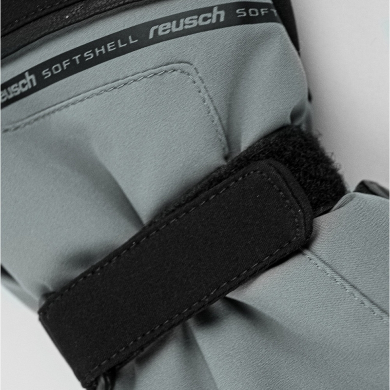 Rękawice narciarskie Reusch Morris Gore-Tex szaro-czarne