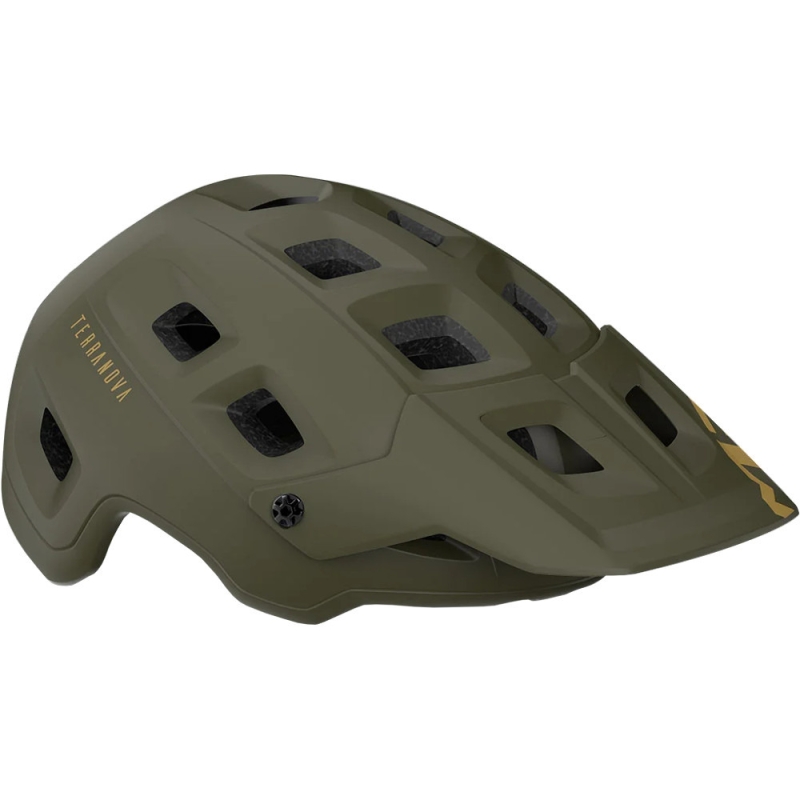 Kask rowerowy MET Terranova MIPS oliwkowy